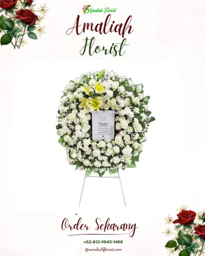 Krans Bunga Duka Cita di Kauman